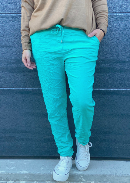 Pantalon D'été Léger Froissé DEJA VU - Gris Clair - Taille 2 - Neuf Avec étiquettes