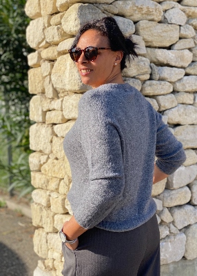 Pull Cindy col rond 