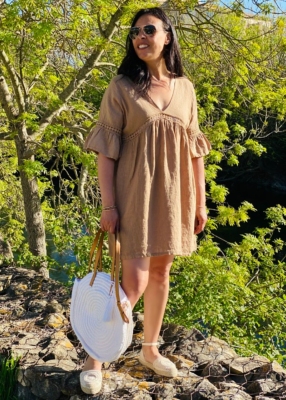 Robe en lin Narcisse