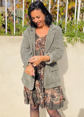 Robe fluide Jungle