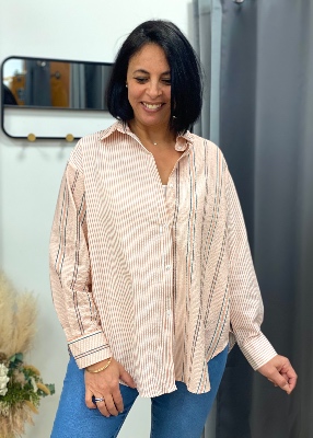 Chemise rayée Thais