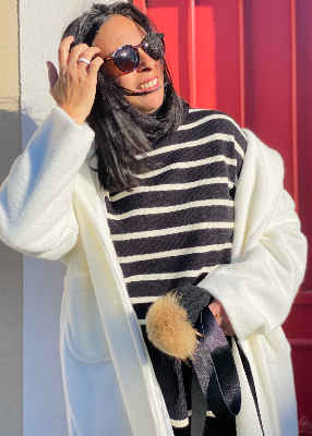 Pull col roulé Alienor
