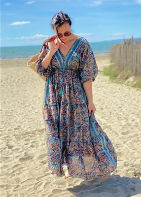 Robe Maissa dos nu
