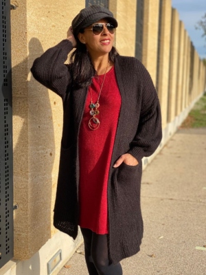 Gilet en maille Abigael