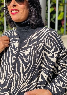 Veste  Rachel  imprimée 