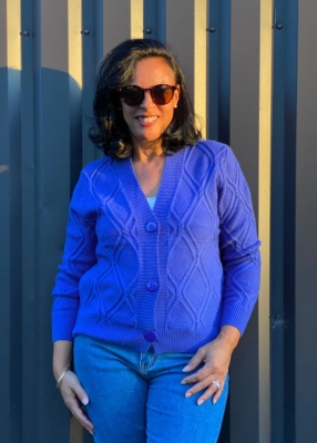 Gilet court maille Sanna 