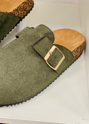 Mules kaki