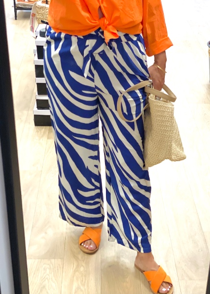 Pantalon fluide Zebra ARLO