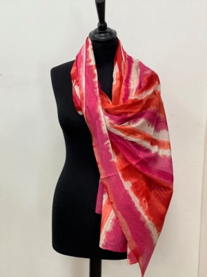 Foulard  imprimé Tie and Dye 
