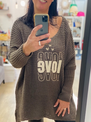 Pull oversize Lyne 