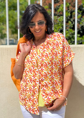 Chemise fluide modèle Livie