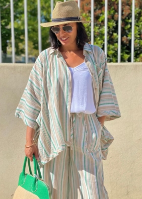 Pantalon Rayé Miri