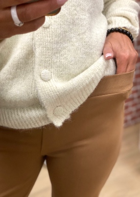 Jegging Tiago camel