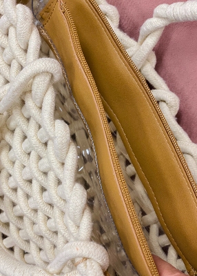 Sac macramé Dolce defile 