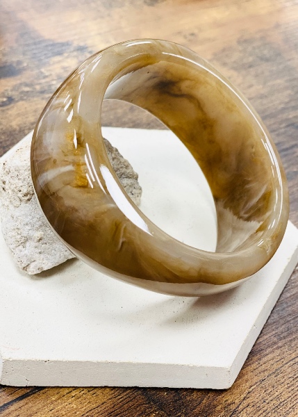 Bracelet jonc résine T2 +
