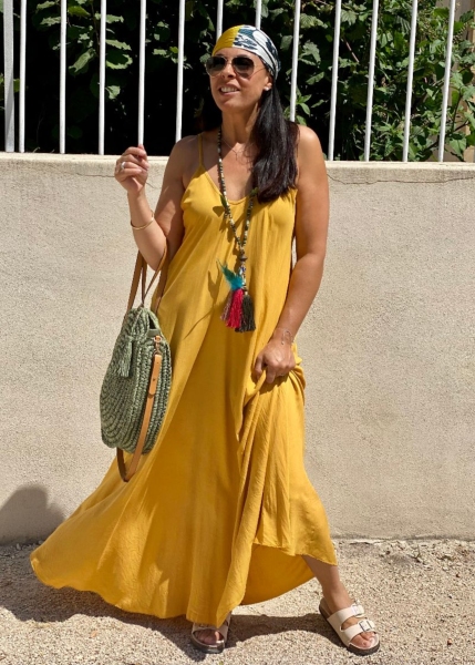 Robe longue Adeline