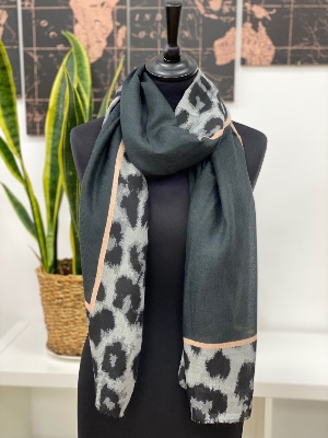 Foulard  modle Zack anthracite