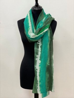 Foulard  imprimé Tie and Dye 