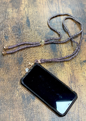 Cordon de telephone façon bijoux