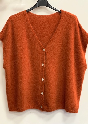 Pull gilet sans manche Flo