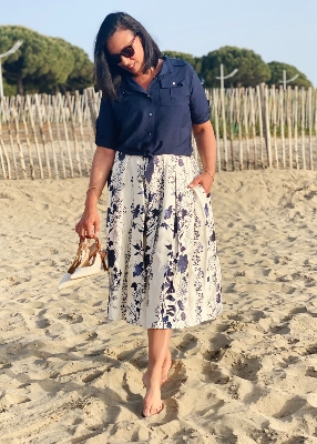 Jupe  Jade soyeuse 