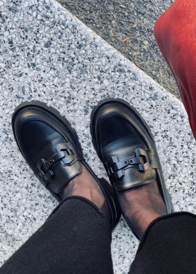 Mocassins à plateforme 