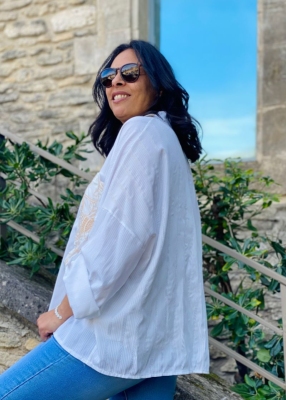 Blouse brodée Florence 