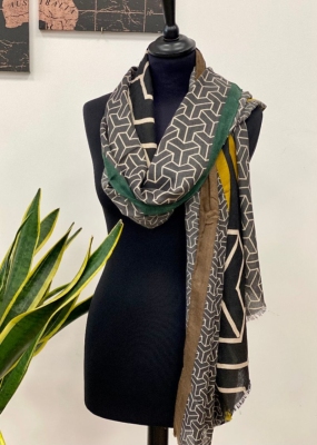 Foulard color, modle structure 