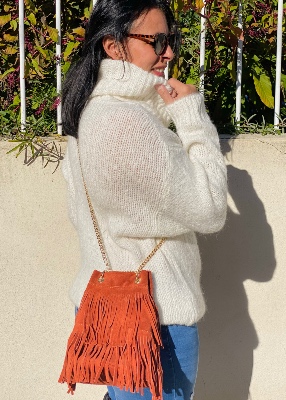 Pull Adelia col boule 