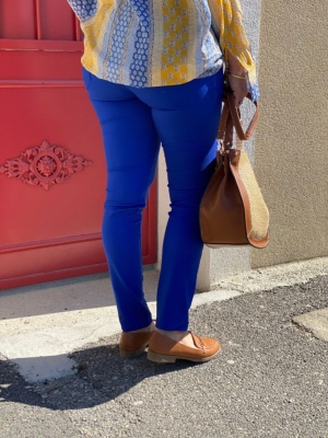 Pantalon Dali bleu