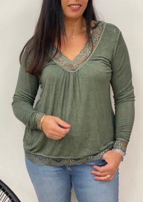 Emeline, Sous pulls dentelle