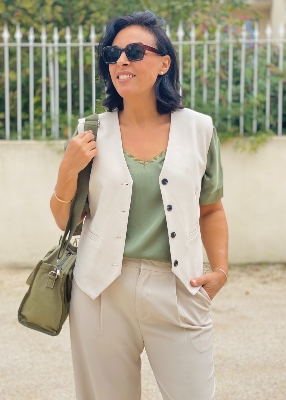 Gilet  sans manche Polina 