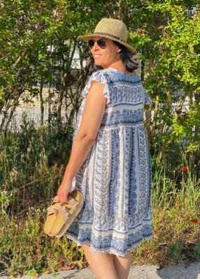 Robe Romane sans manche 