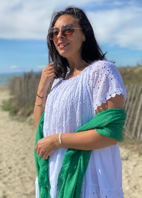 Robe Charlotte  broderie anglaise 