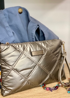 Pochette matelasse