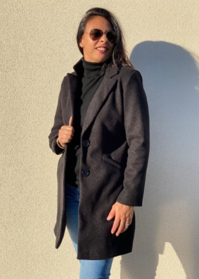 Manteau Naelle Noir