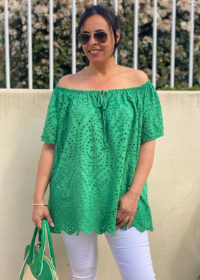 Tunique Fanny broderie anglaise 