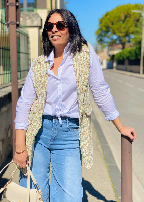 Veste sans manche Alix defile