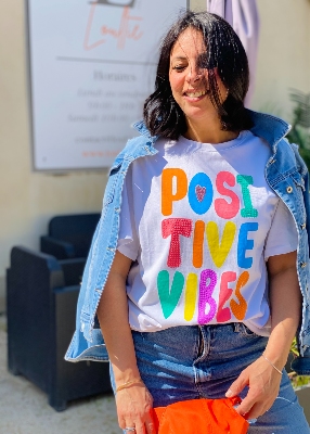 Tee-Shirt Positive Vibes 
