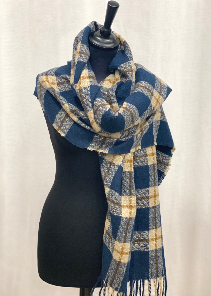 Echarpe à carreaux 