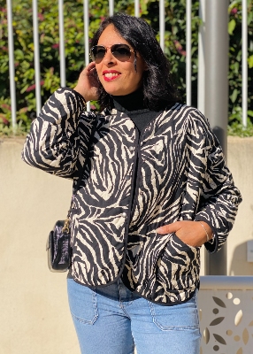 Veste  Rachel  imprimée 