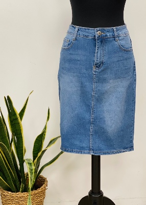 Jupe en jean Isis