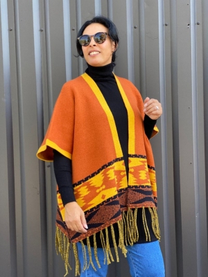 Cape poncho Severine