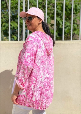 Veste légère imprimée Lucie 