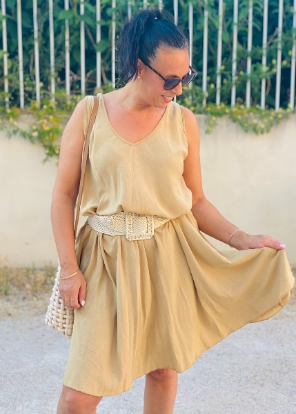 Robe Blondie sans manche