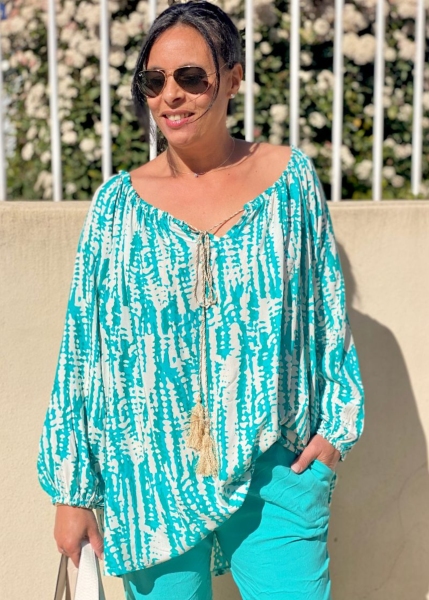 Blouse Lagon grande taille 