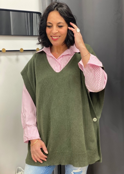 Pull sans manche Vanessa 