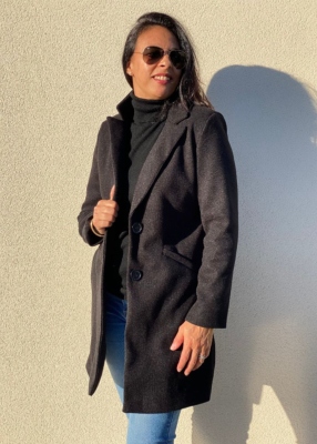 Manteau Naelle Noir