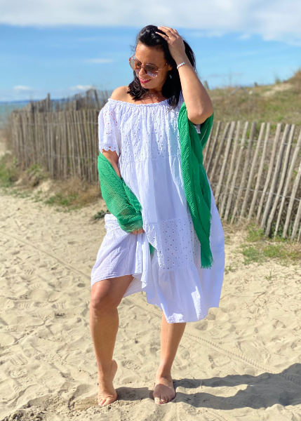Robe Charlotte  broderie anglaise 