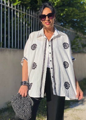 Chemise Beryl oversize 